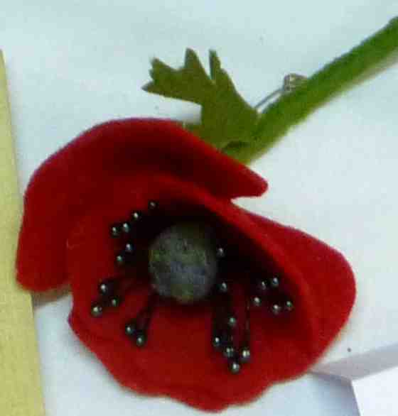 Atelier 18 - Fleurs en feutrine