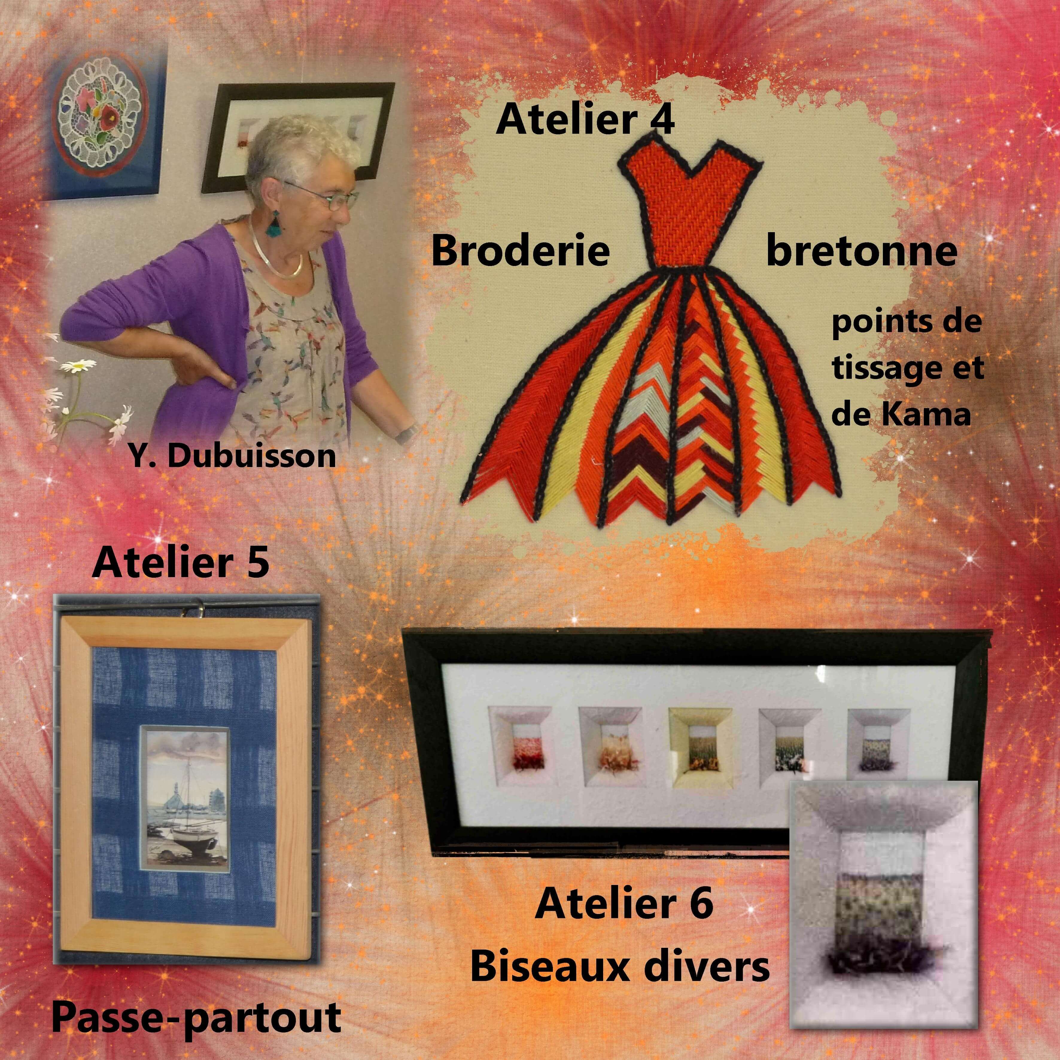 Voici mes propositions d'atelier