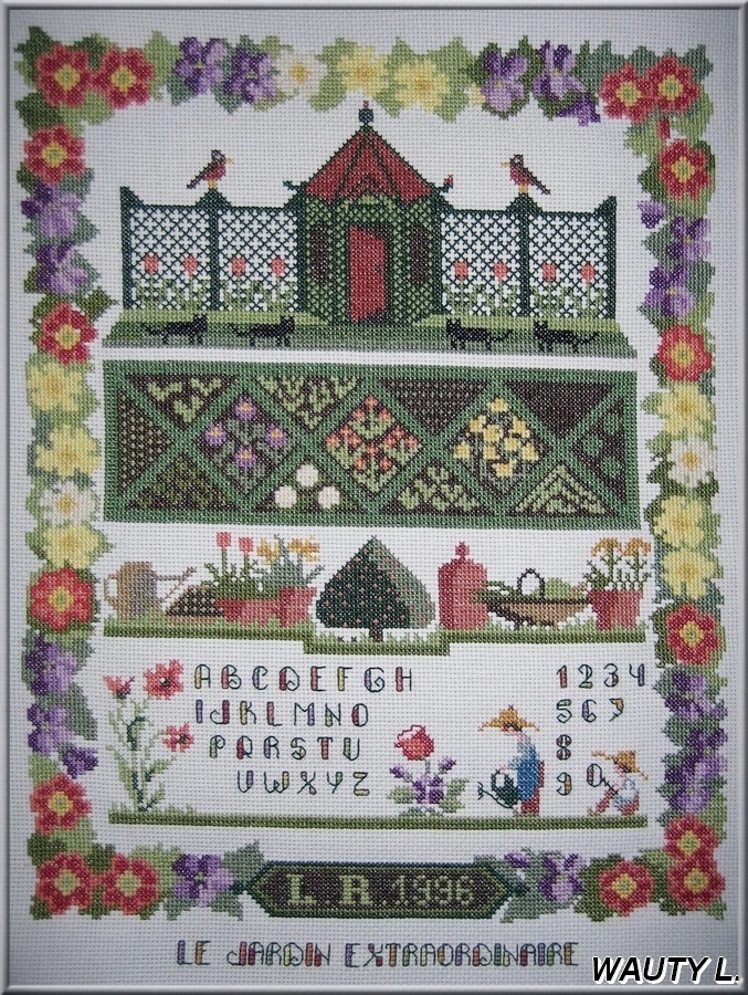 1996 - Les Abécédaires sur le thème du jardin